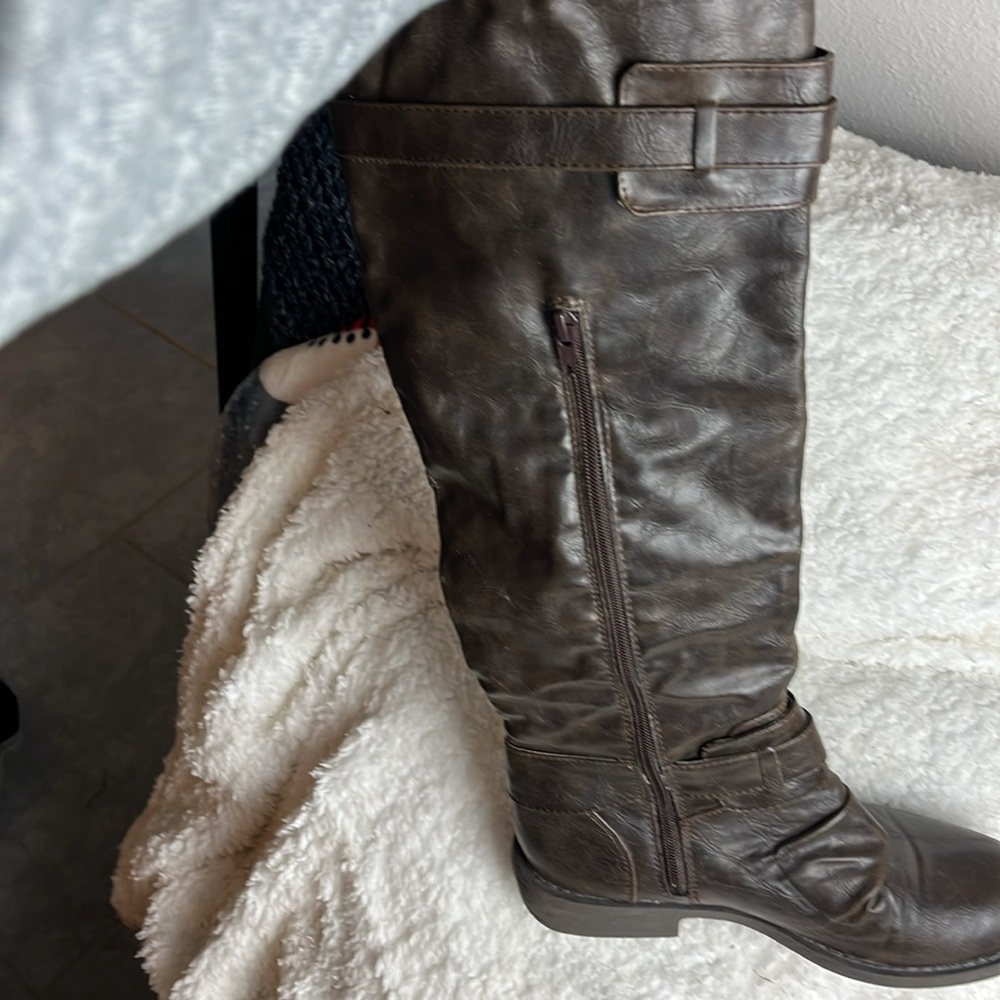 Knee high boots